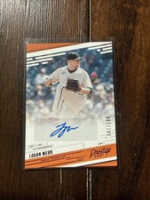 Logan Webb AUTO Panini Prestige 2021 Certified Autograph Signature SP SF Giants
