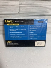 Lingo Euro 5Talk, 5 Language Talking Translator, Model TT-5500 New Sealed