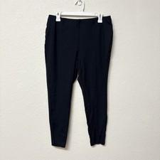 J. Jill Pants Womens Ponte Leggings Pull On Stretch Casual Blue Size LP