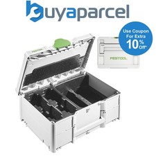 Festool Systainer 3 Case for 4 BP18 Batteries DUO Charger SYS3 M187 ENG 18V 