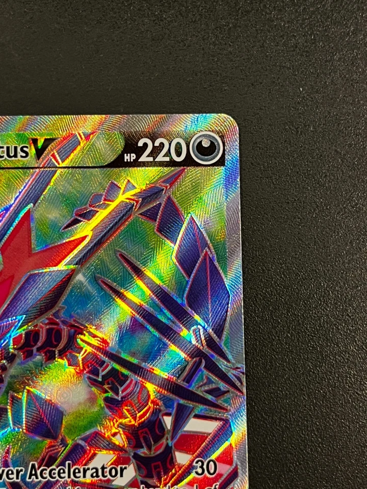 Eternatus V SWSH044 - Sword & Shield Full Art Promo Rare Pokemon TCG Card NM - Image 4 of 4