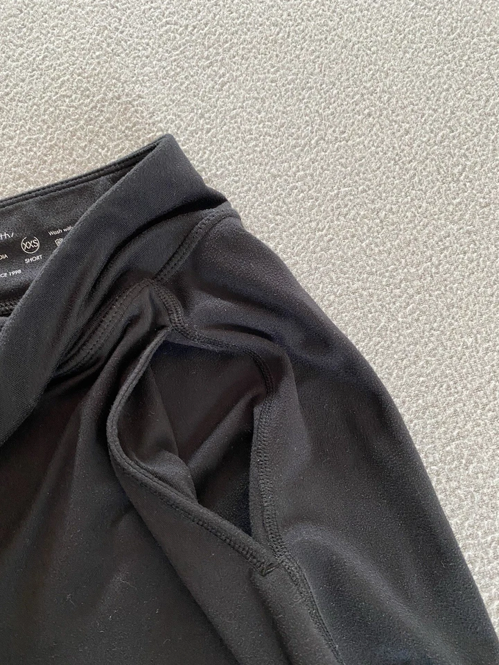 SWEATY BETTY YOGA PANTS GARY SZ 6 XXS SHORT WOMENS BLACK TROUSERS SEE DETAILS - Image 4 of 4