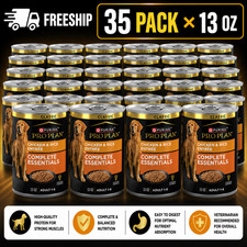 35-Pack Purina Pro Plan Dog Food Chicken & Rice, 455 OZ 0.07 per pound