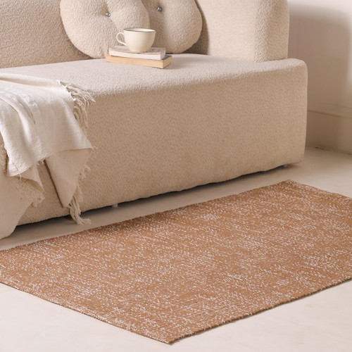 Herringbone Cotton Area Rug 3' x 5' Indoor Farmhouse Décor Lightweight Woven ... - Picture 3 of 7