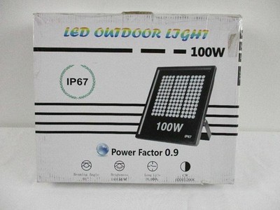 LED Outdoor Light Fluter Power Factor 0,9 IP67 100W Wasserdicht