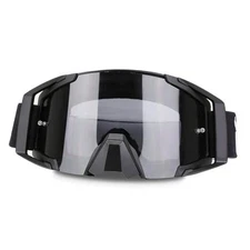 Motorcycle Dirt Bike Goggles Motocross ATV Goggles Dustproof Racing Black