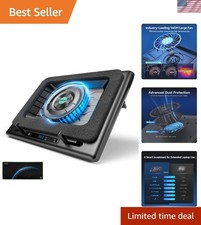 Gaming Laptop Cooler, V12 Laptop Cooling Pad Stand with 5.5inch Fan, Fast Coo...