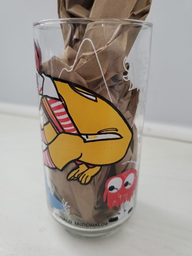 Vintage 1977 McDonalds Glasses Action Series Set 5 McDonaldland Characters - Picture 8 of 23