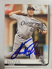 Ivan Nova Signed 2019 Topps -  #403