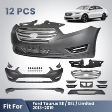 Front Bumper Cover Assembly Grille Kit For 2013-2019 Ford Taurusse Sel Limited Front Bumper Cover Assembly Grille Kit For 2013-2019 Ford Taurusse Sel Limited