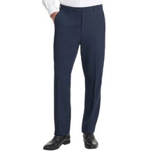 Chaps Men's Suit Separate Pant, Blue, Size 32
