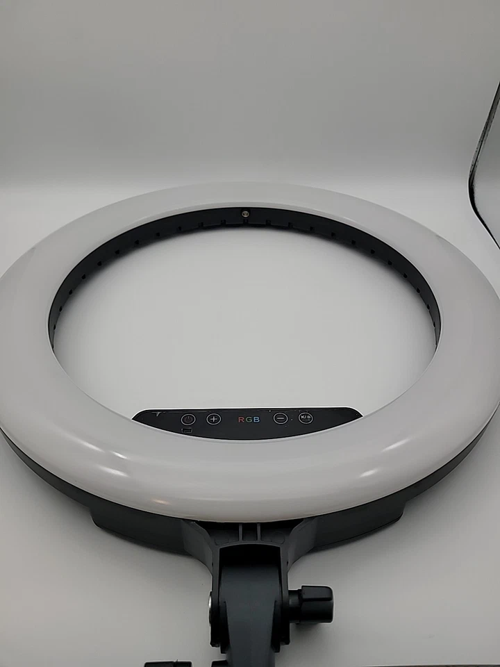 Sunpak 18" Rainbow Ringlight with Shotgun Mic For YOUTUBE TIKTOK VLOG STREAM - Image 2 of 4