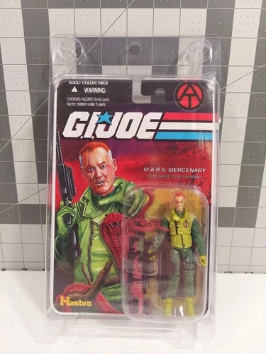 2018 HASBRO GI JOE CLUB FSS COBRA MARS COILS O'DOOM FINAL 12 MOSC w/ Starcase
