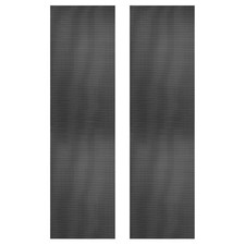 PC Fan Dust Mesh 39.4"x11.8" 0.8mm Hole, 2 Pcs Dust Filter Black