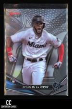 2022 Bowman's Best #8 Bryan De La Cruz RC Miami Marlins