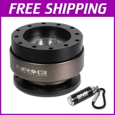 Lightweight Aluminum Steering Wheel Quick Release Kit - SFI Certified & Stylish