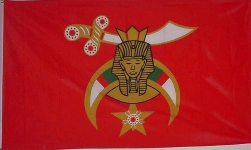 NEW 3X5FT SHRINER SHRINERS BANNER quality FLAG usa seller - Picture 1 of 3