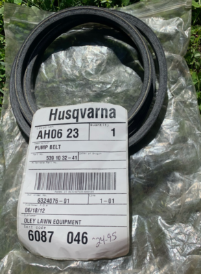 #ad Husqvarna PUMP BELT 539103241 $38.25