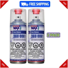 USC Spray Max 2k High Gloss Clearcoat Aerosol 2 PACK Bottle 2Component Clearcoat