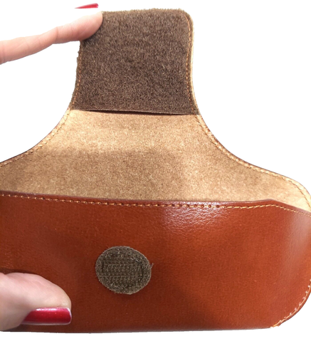 Vintage Carrera LEATHER Sunglasses Case AUSTRIA VGC 1980's Rare find, case only - Picture 3 of 6