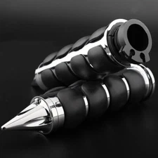 1" Hand Grips Handlebar w/ Throttle For Harley 883 Yamaha Suzuki Shadow Honda