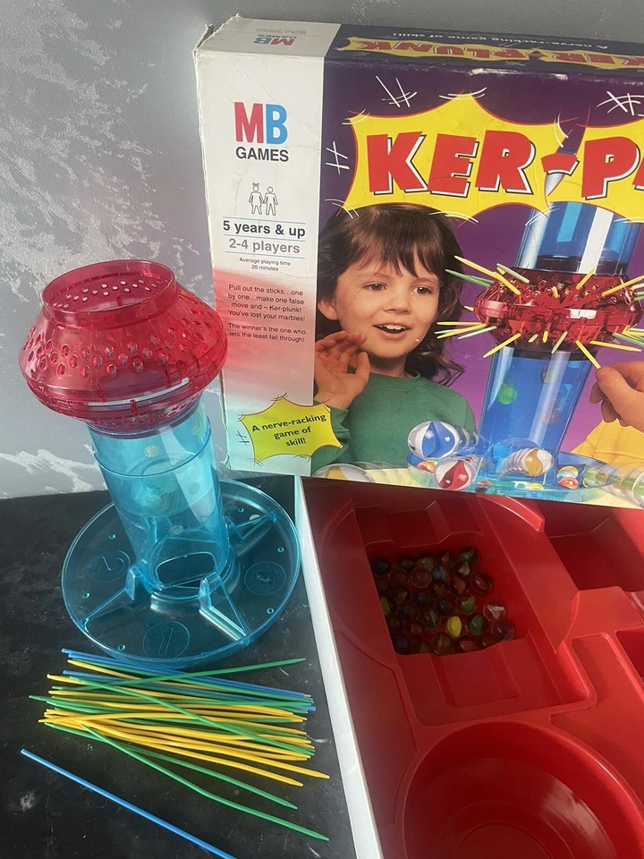 Ker-Plunk Kerplunk Vintage Marble Game By MB Games 1994 Complete & GC - Image 4 of 4