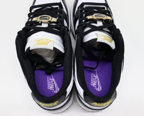 Nike Dunk Low World Champs Negro Blanco (2022) DR9511-100 10US 44EU Nuevo - Imagen 4 de 5