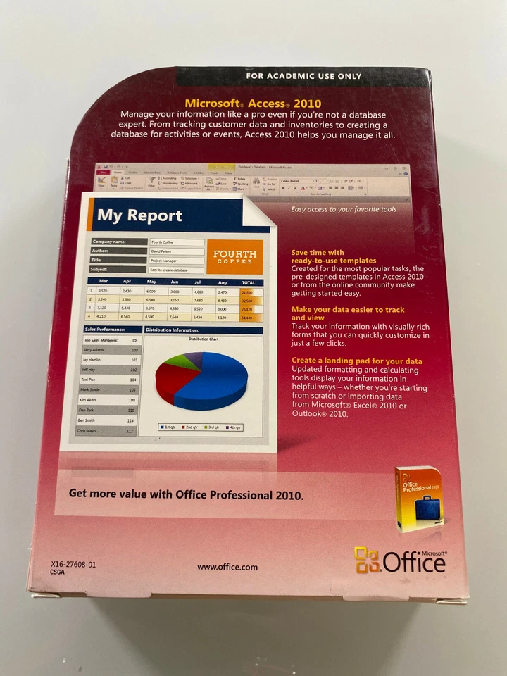 Microsoft Office Access 2010 edição acadêmica - Imagem 2 de 2