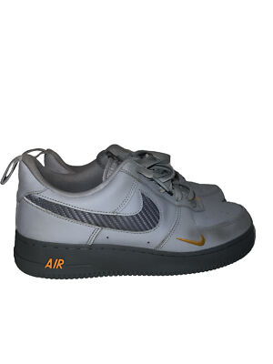 Size 9.5 - Nike Air Force 1 Low Swoosh Gray MEN | eBay