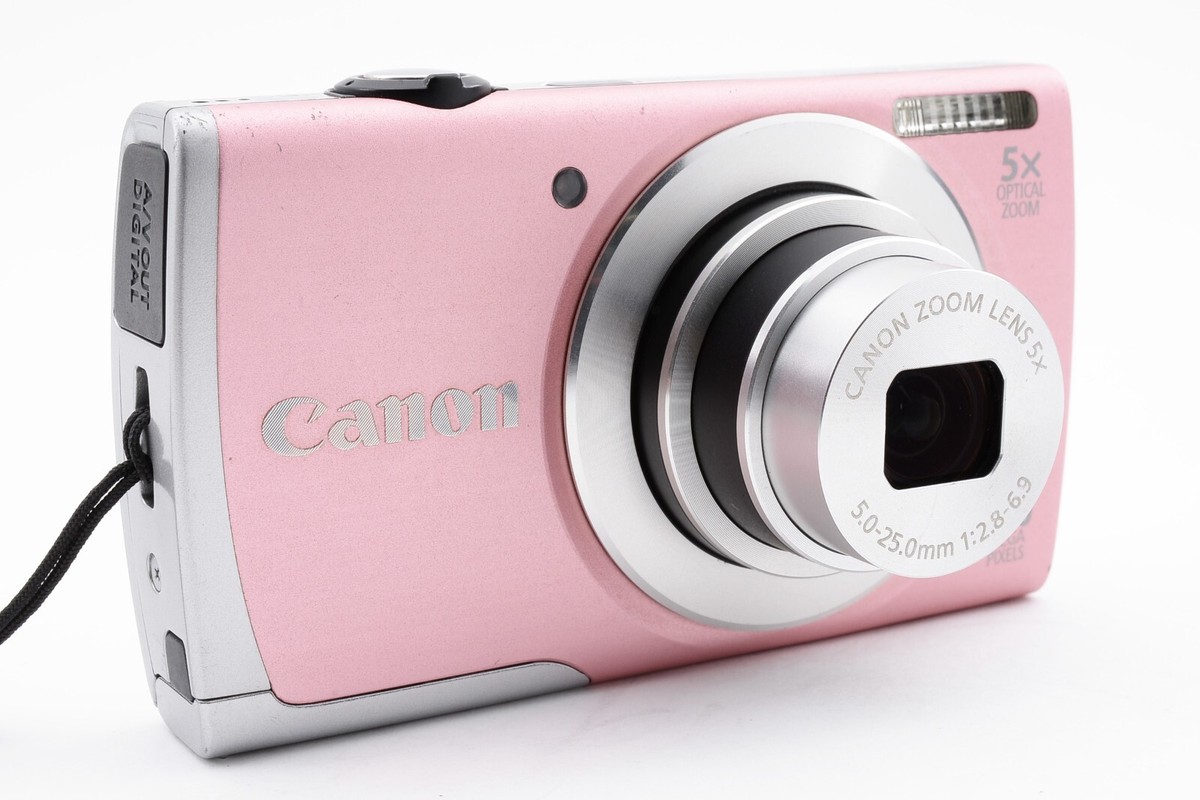Canon PowerShot A2600 Pink Digital Camera 16.0MP 5x Zoom Canon PowerShot A2600 Pink Digital Camera 16.0MP 5x Zoom