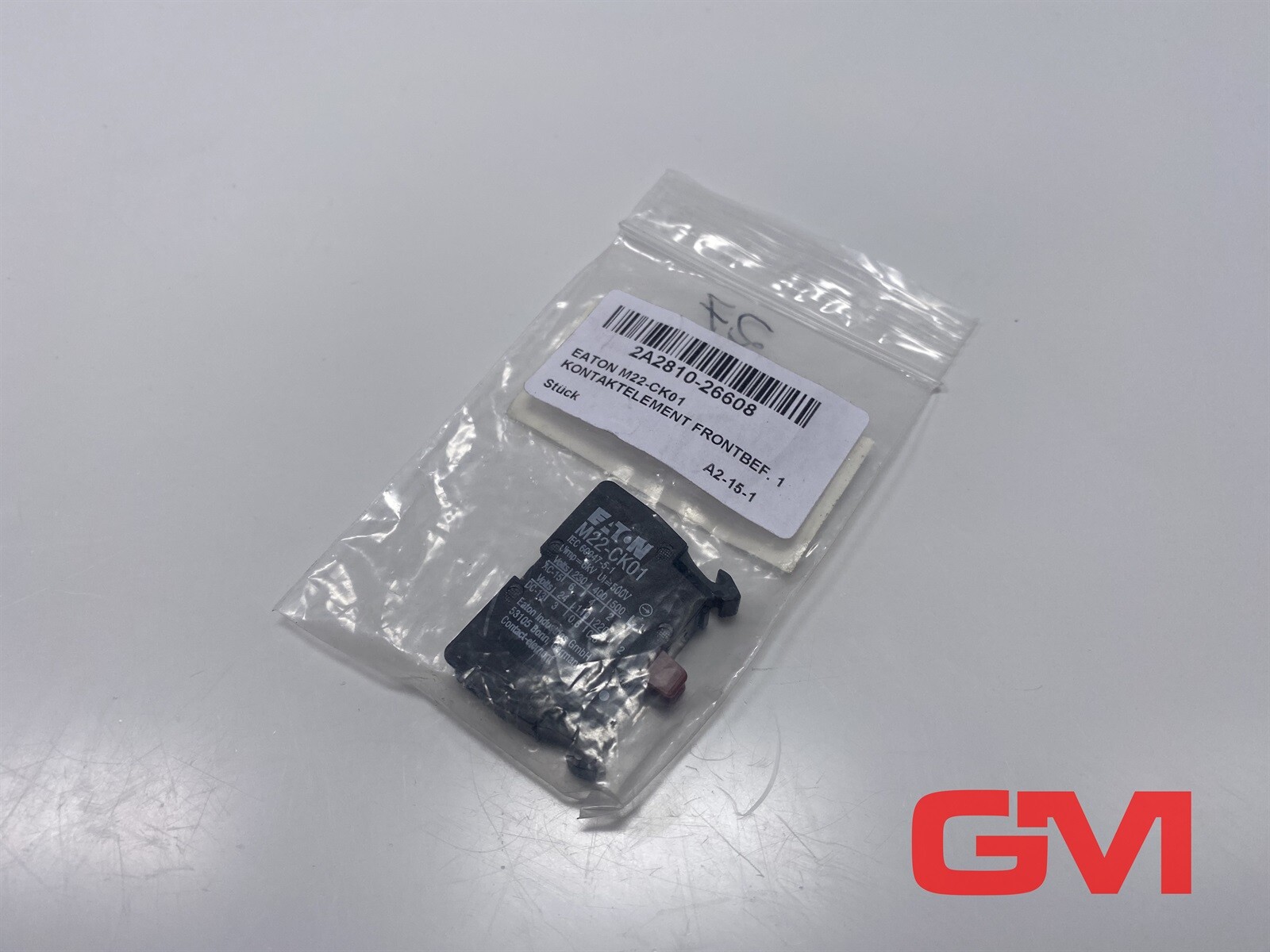 Eaton Contact Element M22-CK01 1NC/1Ö Cage Clamp 24V 3A