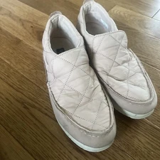 Sperry Moc Sider Quilted Slip On  Womens Pink Flats Casual Nine Slippers