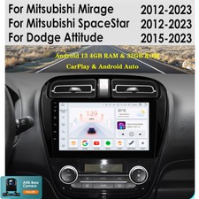 For Mitsubishi Mirage 2012-2023 9carplay Android 432g Car Stereo Gps Head Unit