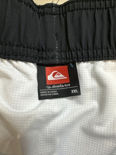 Quicksilver Swim Shorts XXL Surf Beach Trunks 7” Stretch Quick Dry Blue - Picture 4 of 6