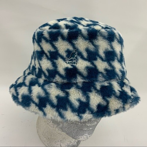Men's Kangol Teal White Houndstooth 