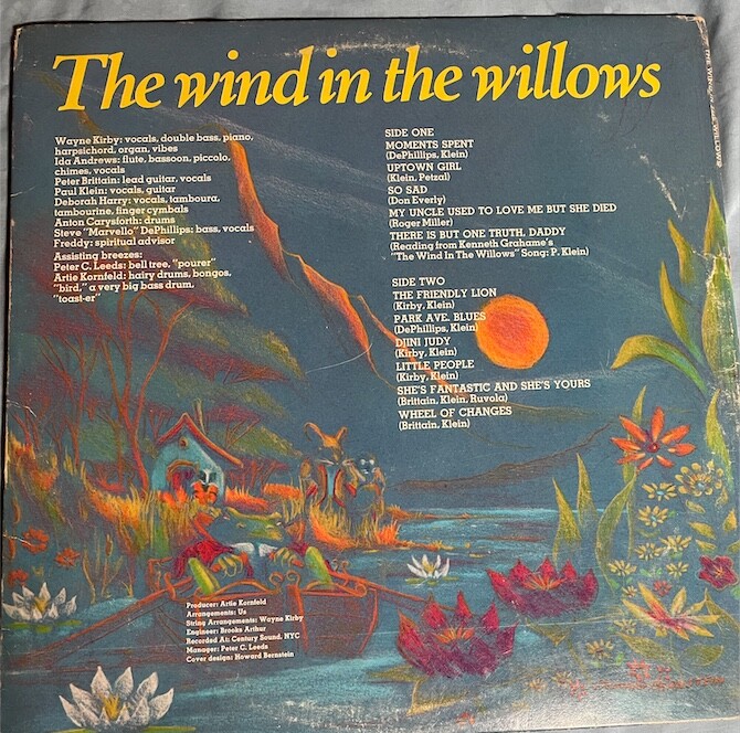 The WIND in the WILLOWS LP -Blondie Debbie Harry | eBay