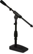 Gator Frameworks Short Microphone Stand with Weighted Base Max Height 23 Inches