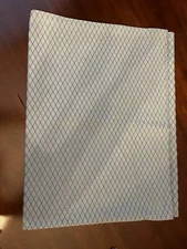 French Fabric Pierre Deux Curtain Panel 61” Wide X 82” Long Light Blue