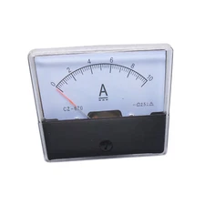 US Stock Analog Panel AMP Current Ammeter Meter Gauge DH-670 0-10A DC