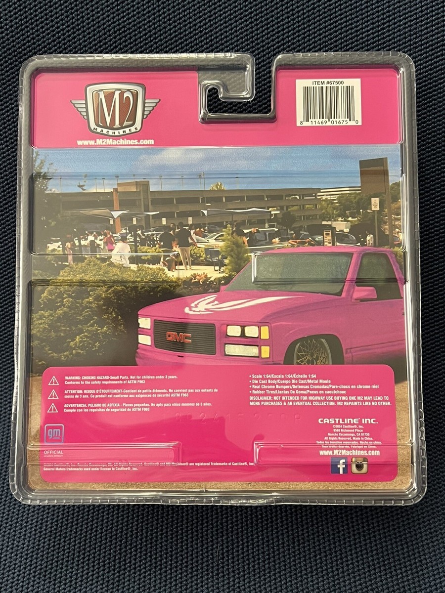 M2 1988 GMC Sierra1500 Custom ピンク 2024 M2 Machines Diorama 1988 GMC Sierra 1500 Custom Pink
