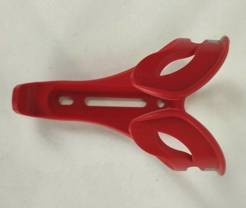 Bottle cage, Durable Thermo nylon, RED, by "JET BLACK" - Picture 2 of 3