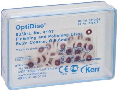 Kerr Dental OptiDisc Polierscheiben alle Varianten 9,6 mm, 15,9 mm Zahnarzt