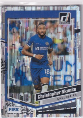 Panini Donruss Soccer 2023-24 Card No. 78 Christopher Nkunku Holo Silver
