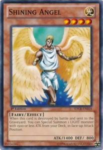 Shining Angel - SDCR-EN018 - Common - 1st Edition x3 - Near Mint