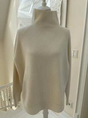 Marella Monochrome Woll - Pullover Farbe: Weiß Größe: M