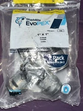 (2 Pack) SharkBite EvoPEX 1" x 1" Elbow Push to Connect 90 #K260Z2 78E