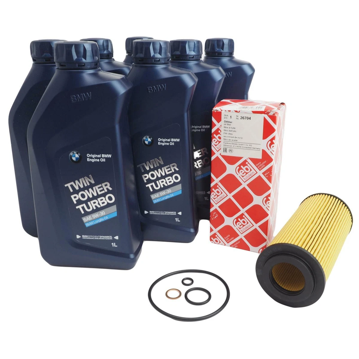 B58GOSKT1 Genuine BMW Inspection I Oil Change Kit 0w30 B58, 47 OFF
