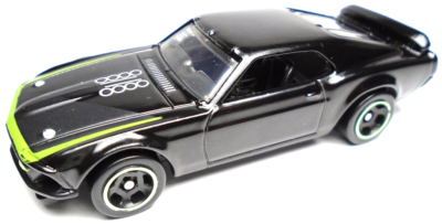 2020 HOT WHEELS '69 FORD MUSTANG BOSS 302 BLACK 1:64 DIECAST 3