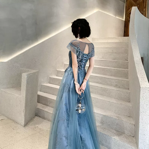 NEW Evening Formal Party Ball Gown Prom Bridesmaid Sequins Host Dress QYHS209 - Picture 12 of 14