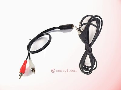 BOSEホームシアターDVD AUX 3.5mm AUX Stereo Audio Cable Cord Lead to 2 RCA For BOSE